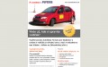 newsletter pre autoškolu Fortuna